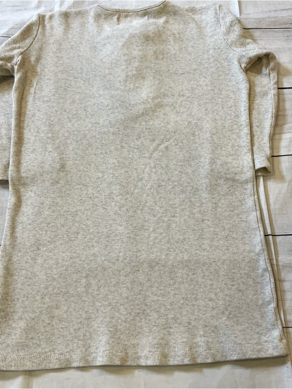 Coco Blanc Ribbed Tee - Picture 7 of 8